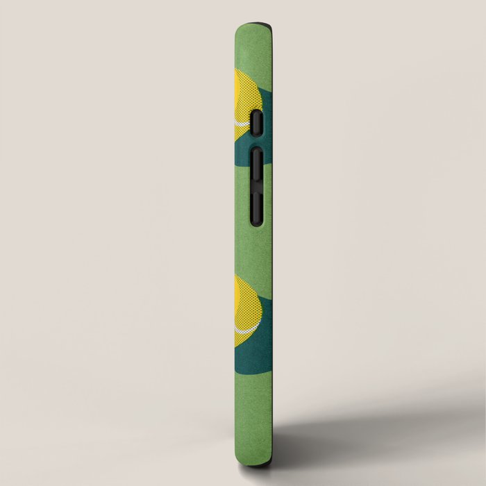 BALLS Tennis - grass court - pattern iPhone Case Gallery Image 2