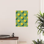 BALLS Tennis - grass court - pattern Poster Gallery Image 2