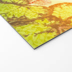 Deep Within - Flowers in the Mist -  Ukiyo Nature Landscape  in Red, Green, Yellow & Orange Welcome Mat Gallery Image 2