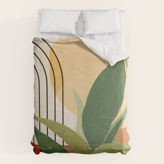 Plant Life Design 03 Comforter Gallery Image 6