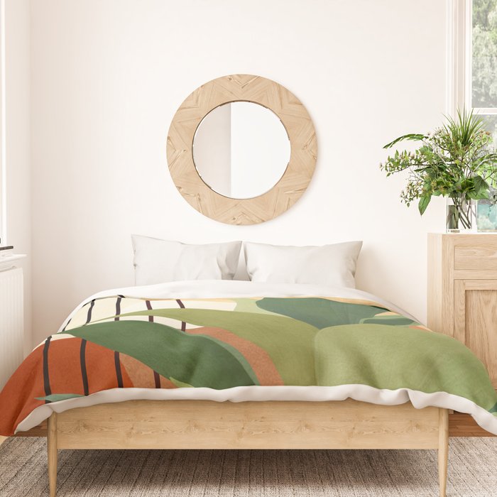 Plant Life Design 03 Duvet Cover Gallery Image 3