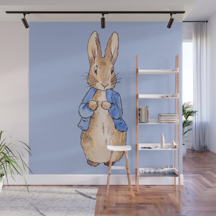 Peter the rabbit Wall Mural Gallery Image 1