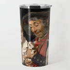 Old Man's Treasure by Karl Gussow, 1876 Travel Mug Gallery Image 1