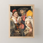 Old Man's Treasure by Karl Gussow, 1876 Mini Art Print Gallery Image 1