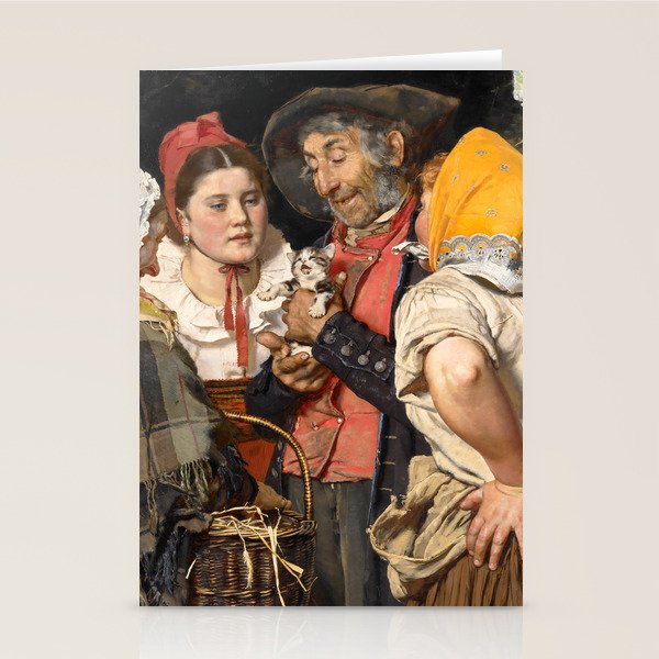 Old Man's Treasure by Karl Gussow, 1876 Stationery Card Gallery Image 2