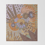 In Bloom #3 Throw Blanket Gallery Image 2