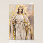 Regina Sacratissimi Rosarii Stationery Card Gallery Image 2