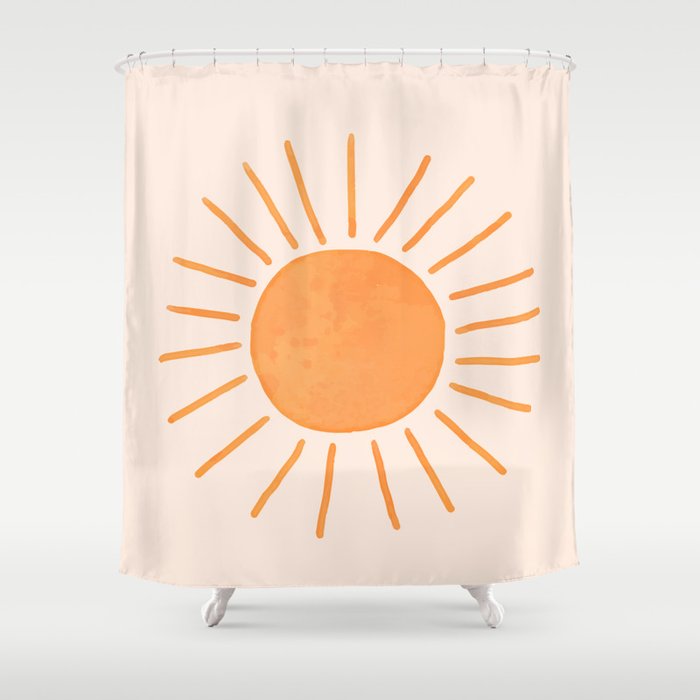 Sun Rays Shower Curtain Gallery Image 1