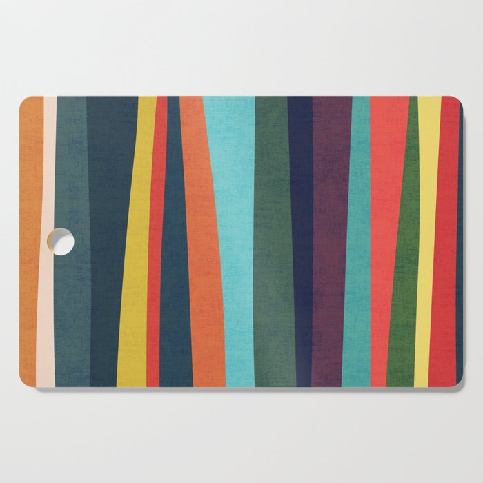 Mid-century zebra Cutting Board Gallery Image 1