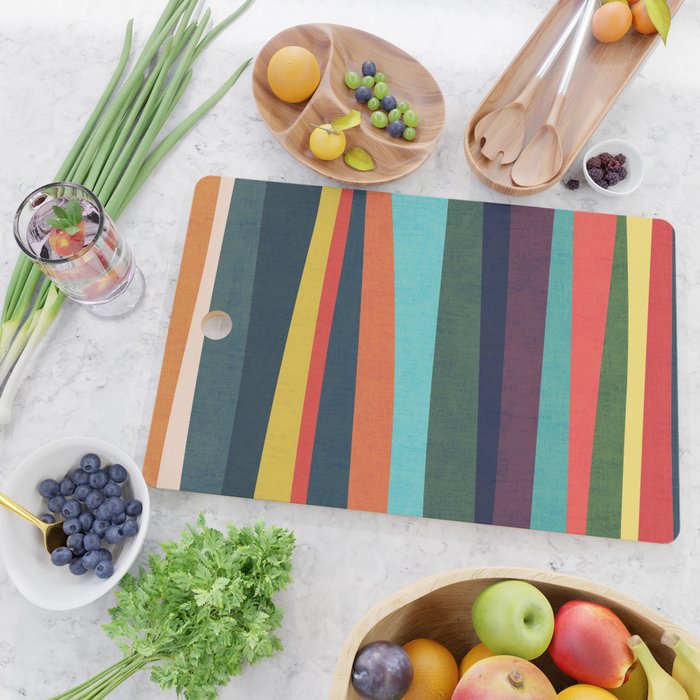 Mid-century zebra Cutting Board Gallery Image 2