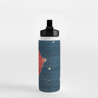 Balikesir  Antique Turkish Kilim Rug Print Water Bottle Gallery Image 2