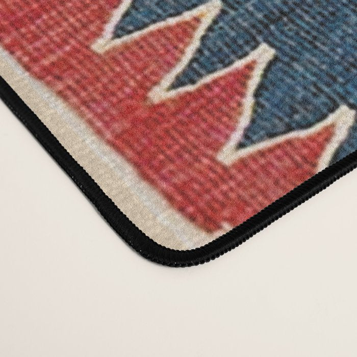 Balikesir  Antique Turkish Kilim Rug Print Desk Mat Gallery Image 4