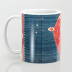 Balikesir  Antique Turkish Kilim Rug Print Coffee Mug Gallery Image 3