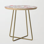 City life map mauve Side Table Gallery Image 1