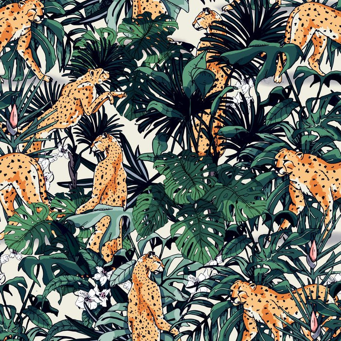 Cheetah in the wild rainforest Coffee Mug Gallery Image 2