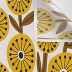 Mid Century Garden #1 Wall Tapestry Gallery Image 3