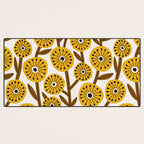 Mid Century Garden #1 Desk Mat Gallery Image 3