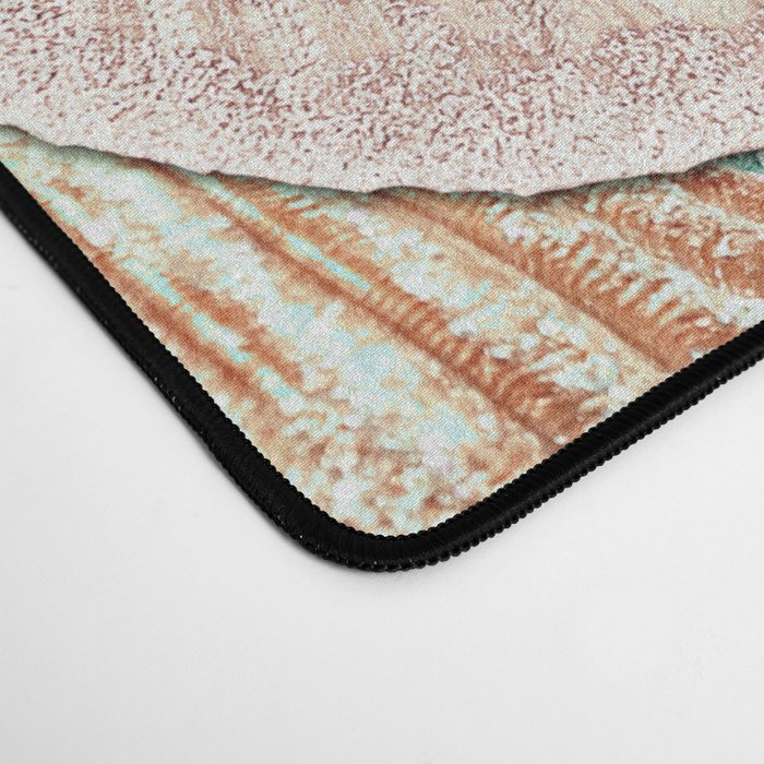 MERMAID SHELLS - MINT & ROSEGOLD Desk Mat Gallery Image 4