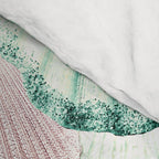 MERMAID SHELLS - MINT & ROSEGOLD Comforter Gallery Image 4