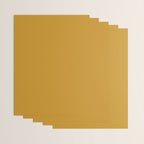 Morocco Mustard Gold Solid Colour Wrapping Paper Gallery Image 3