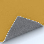 Morocco Mustard Gold Solid Colour Rug Gallery Image 4
