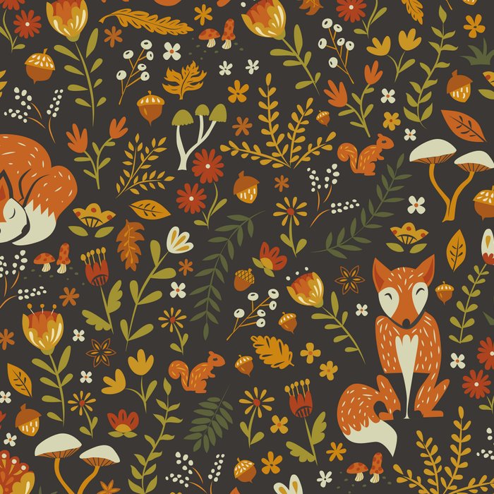 Fox in an Autumn Garden Coffee Mug Gallery Image 2