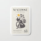 Matisse Cat Artwork Bath Mat Gallery Image 1