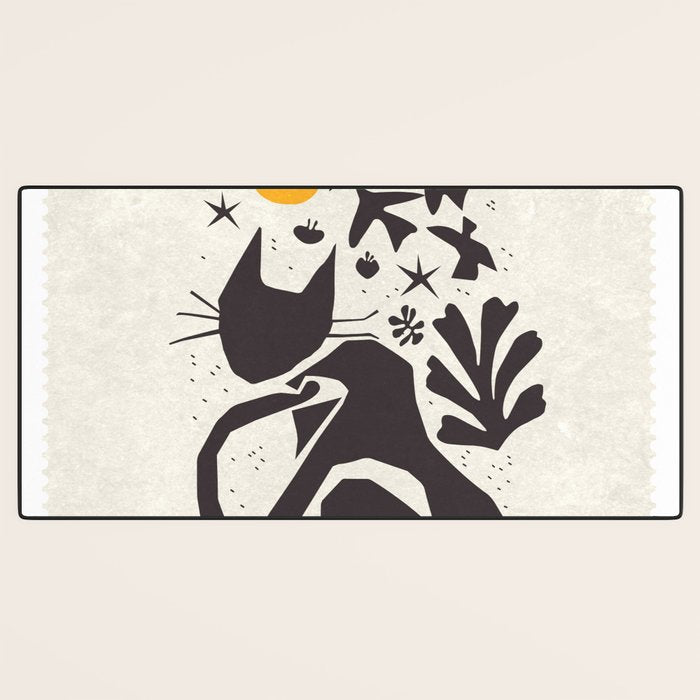 Matisse Cat Artwork Desk Mat Gallery Image 3