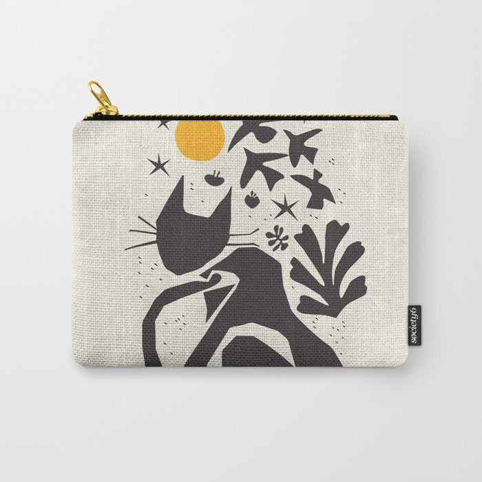 Matisse Cat Artwork Carry All Pouch Gallery Image 1