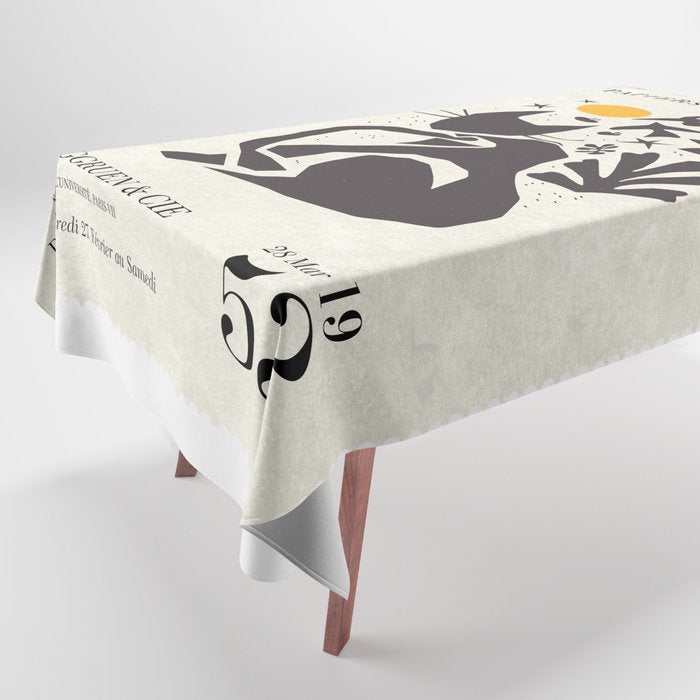 Matisse Cat Artwork Tablecloth Gallery Image 1