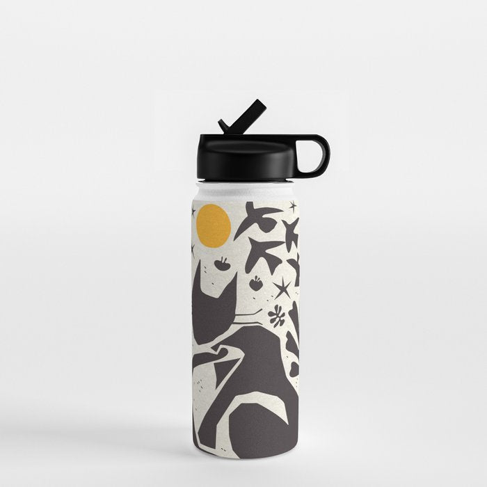 Matisse Cat Artwork Water Bottle Gallery Image 1