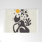 Matisse Cat Artwork Welcome Mat Gallery Image 1