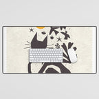 Matisse Cat Artwork Desk Mat Gallery Image 1