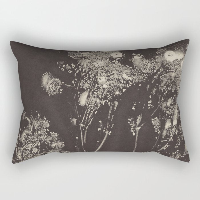 Floral Whispers Rectangular Pillow Gallery Image 2