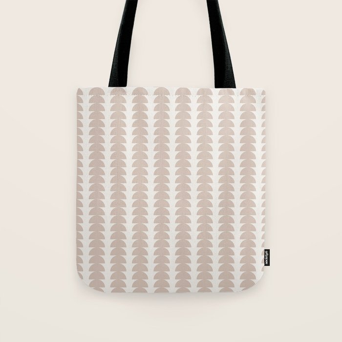 Maude Pattern - Earthy Neutral Tote Bag Gallery Image 1