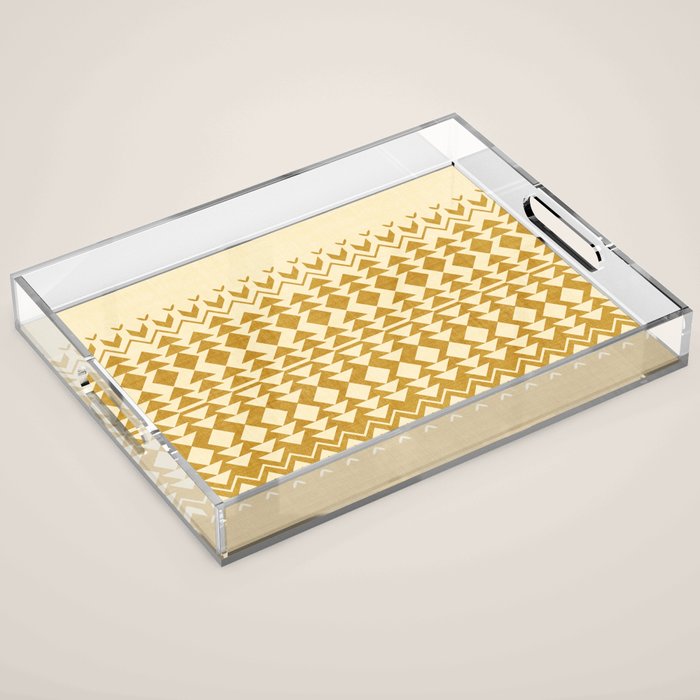 Sollia in Gold Acrylic Tray Gallery Image 1