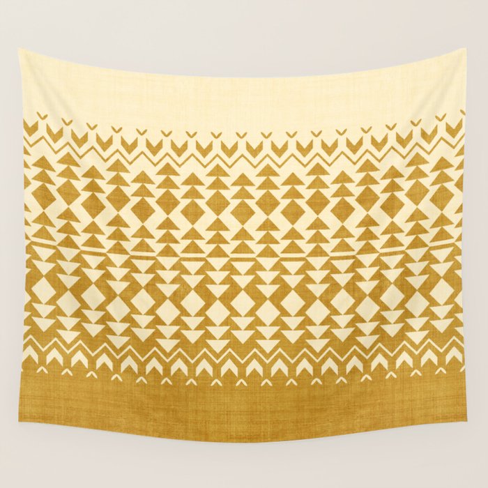 Sollia in Gold Wall Tapestry Gallery Image 4