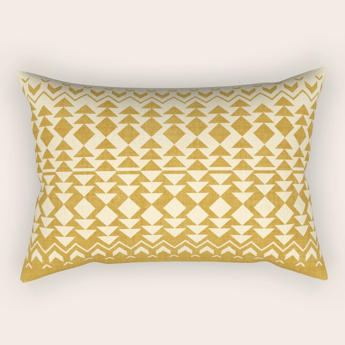Sollia in Gold Rectangular Pillow Gallery Image 1