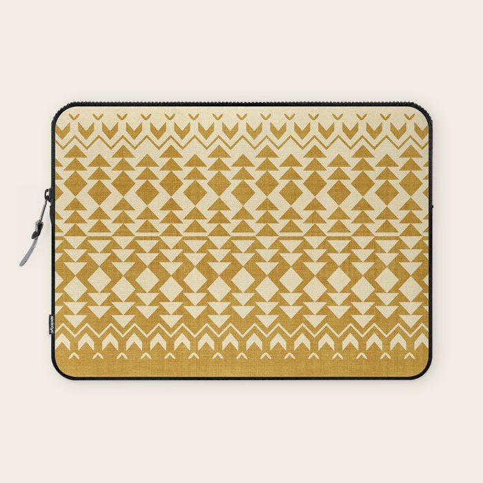 Sollia in Gold Laptop Sleeve Gallery Image 1
