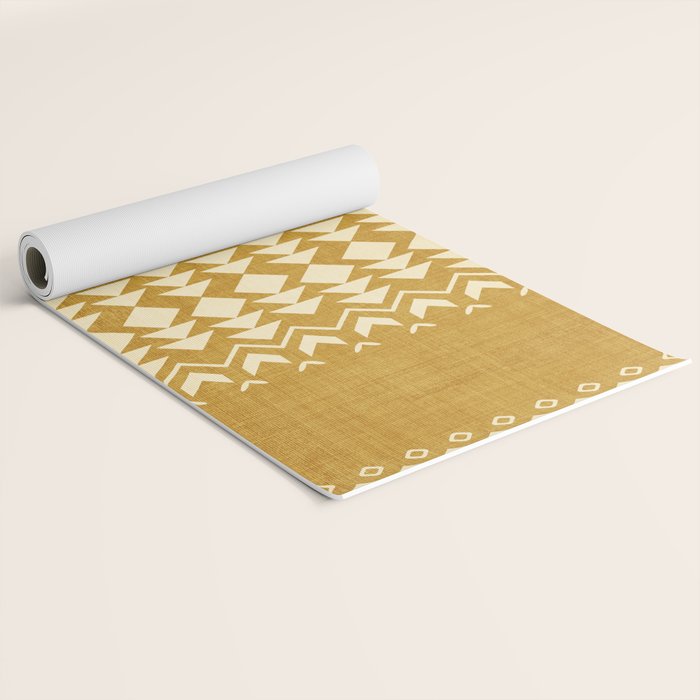 Sollia in Gold Yoga Mat Gallery Image 2