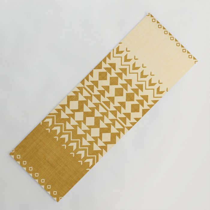 Sollia in Gold Yoga Mat Gallery Image 1
