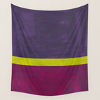 Lime Mauve  Wall Tapestry Gallery Image 4