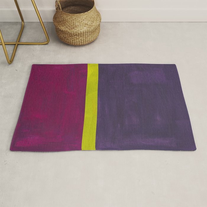 Lime Mauve  Rug Gallery Image 1
