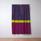 Lime Mauve  Window Curtain Gallery Image 3