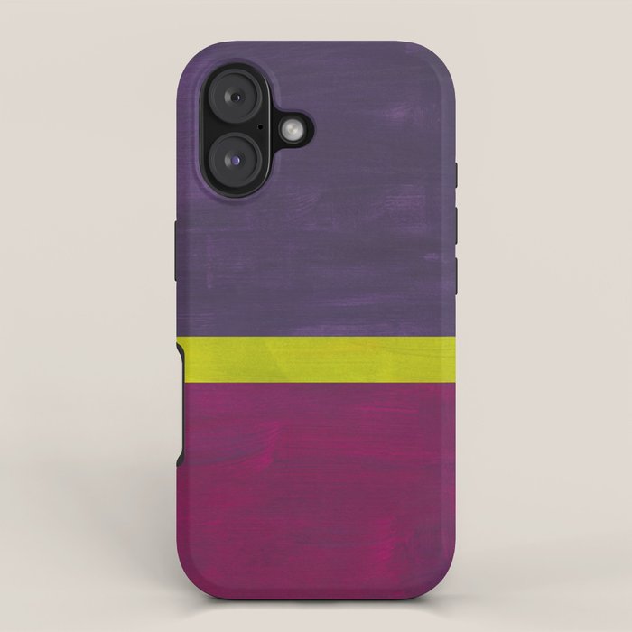 Lime Mauve  iPhone Case Gallery Image 1