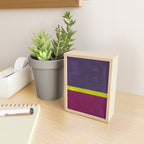 Lime Mauve  Mini Art Print Gallery Image 2