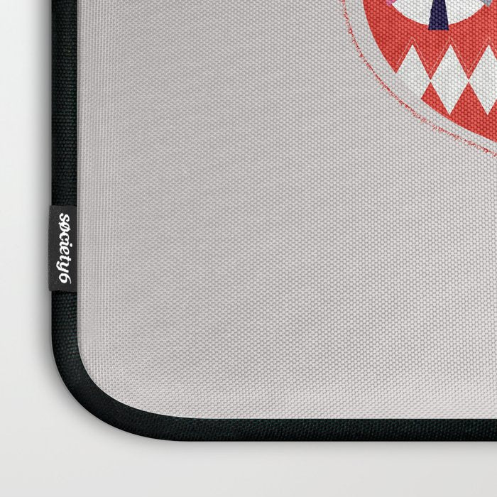 Festive red retro bauble Laptop Sleeve Gallery Image 3
