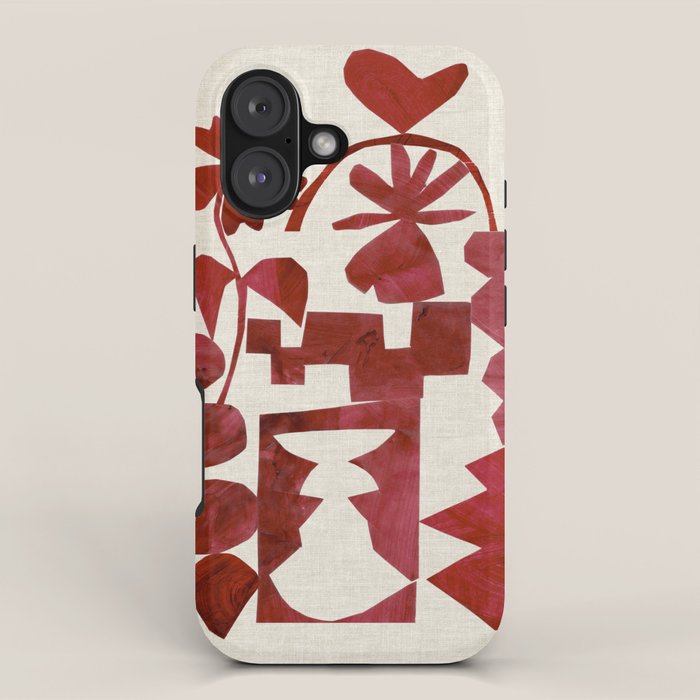 Crimson Diamond iPhone Case Gallery Image 1