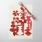 Crimson Diamond Wrapping Paper Gallery Image 1