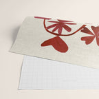 Crimson Diamond Wrapping Paper Gallery Image 2